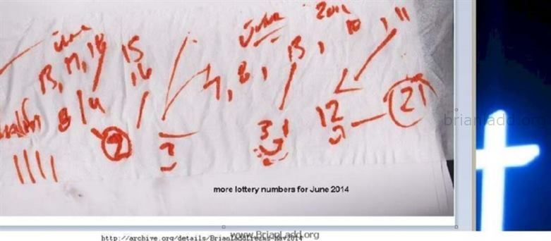 5641 May 18 2014 1 - More Lottery Numbers for June 2014...
More Lottery Numbers for June 2014
