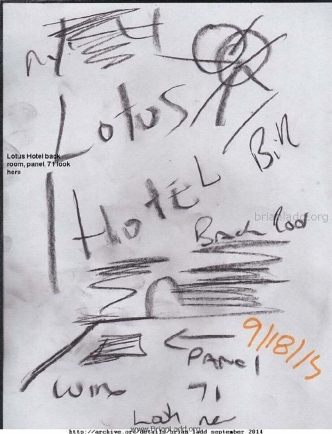 5871 18 September 2014 1 - Lotus Hotel Back Room, Panel, 71 Look Here...
Lotus Hotel Back Room, Panel, 71 Look Here
