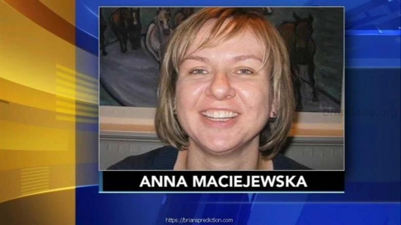 Anna Maciejewska Dafv86Fx4Aeqxgb Psychic Brian Ladd - More Than One Year Has Passed Since 43-year-old Anna Bronislawa Ma...
More Than One Year Has Passed Since 43-year-old Anna Bronislawa Maciejewska Went Missing. And Friends and Family of the Malvern Woman Wonâ€™t Stop Hunting for Answers, Despite Slowly Losing Hope of Finding Her Alive. Â€Œshe Always Had a Great Smile,Â€ Friend and Former Coworker Sharon Grant Said. Â€Œshe Took Pride in Anything She Did -- From Her New Home She Built to Her Son. Everything Was Hope and Happiness.Â€ a Native of Poland, Maciejewska Created a Full Life for Herself a World Away From Her Relatives. She Was a Successful Actuary for Voya Financial and Mother to a Young Child Who Was Just 3 Years Old When His Mother Disappeared. She Was Last Seen Alive by Her Husband, Allen Jay Gould, Who Reported Her Missing on April 10, 2017, Police Said. Chesco Neighbors Honor Mother Missing Since April Since Then, What Started as a Missing Persons Search Has Turned Into a Murder Investigation, Pennsylvania State Police Told Nbc10. Â€Œwe Are Out There Looking for Her Body,Â€ Cpl. Robert Kirby Said. Â€Œwe Havenâ€™t Ruled Out Any Suspects.Â€ as Officials Continue to Search for Answers, Maciejewska's Loved Ones Have Many More Questions. She Mysteriously Canceled a Visit to Her Native Poland in Days Leading to Her Disappearance. Then, Her Father Received a Happy Birthday Text in Jumbled Polish Filled With Mistakes She Never Would Have Made. Chester County Mom Remains Missing Months Later Â€Œit Wasnâ€™t From Her,Â€ Maciejewska's Mother, Janina Maciejewska, Said via Facetime. by All Accounts, Maciejewska Was a Meticulous Person. She Worked in the Financial Sector for Most of Her Career, and Regularly Kept in Touch With Family in Poland and Friends in Pennsylvania. She Drove Her Son Two Hours Every Week to a Polish School. She Also Found Time to Remain Active in Her Book and Movie Clubs, Plus Have Regular Weekly Dinners With Nearby Pals. So When Coworker Sharon Rouse Visited Maciejewskaâ€™s House After Hearing About the Disappearance, She Was Shocked to Find Her Friendâ€™s Phone on the Table. Mom Faces Murder Charges in 2-year-old's Tub Drowning Â€Œshe Would Not Have Left Her Phone,Â€ Rouse Told Nbc10, Adding That Maciejewska Stayed in Constant Touch With Her Elderly Parents and Young Son. in the Days Following Her Disappearance, Officials Found Maciejewskaâ€™s Audi About Two Miles From Her Home. This, Combined With the Strange Text and Canceled Trip, Led Investigators to Focus on the Two Weeks Before Maciejewska Was Reported Missing. as the Investigation Continues to Unfold, Police Want to Hear More From Her Husband. I Can't Breathe: Temple Student Calls 911 After Being Shot Â€Œwe Last Spoke to [him] Two Months Ago,Â€ Kirby Said. Â€Œallen Would Not Provide Any Useful Information.Â€ Nbc10 Approached Gould and Asked Him for Comment, but He Refused. "please Turn the Camera Off," Gould Said, Adding That He Wants Privacy. a Call to His Lawyer Was Not Returned. Police Have Not Named Gould or Anyone Else as a Suspect. Maciejewska's Family in Poland and Friends in Pennsylvania Have Teamed Up to Keep the Search Alive. Her Brother-in-law Leszek Wronski Helped Create a $30,000 Reward Fund for Anyone With Information That Could Lead to Finding the Missing Woman. He Also Acts as the Unofficial Emissary Between the U.s. And Poland, Staying in Touch With Investigators in Chester County and Relaying Any News to His in-laws in Poland. as Leads Slowly Fades, the Family Remains Devastated, He Told Nbc10. Â€Œespecially for Mother and Father, Itâ€™s Not Getting Better. Itâ€™s Rather Worse and Worse,Â€ Wronski Said. Â€Œtime Does Not Help.Â€ Part of the Familyâ€™s Pain Is Their Strained Relationship With Gould. He Does Not Allow the Now 5-year-old Boy to Skype With His Grandparents and Canceled a Trip to See Them, Wronski Said. "we Have No Contact With Allen, Who Does Not Talk to Us," Wronski Said. Â€Œitâ€™s Very Strange for Us. I Have No Idea Why He Behaves Like This,Â€ Wronski Said. Â€Œthe Future Looked Quite Bright, but Not Anymore.Â€ but Her Loved Ones Aren't Giving Up. A Facebook Page Has Been Created to Finding Maciejewska. There, They Share Information and Remember the Woman They Dearly Miss. Â€Œmy Heart Broke Into Pieces,Â€ Deb Streeter-davitt Said. Â€Œitâ€™s Really Hard to Make Sense of Everything. I See a Lot of Anguish.Â€
