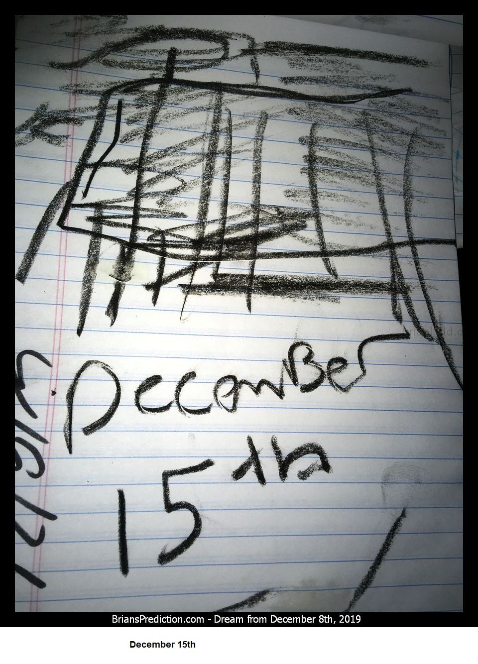 12410 8 December 2019 3 - December 15th....
December 15th.
