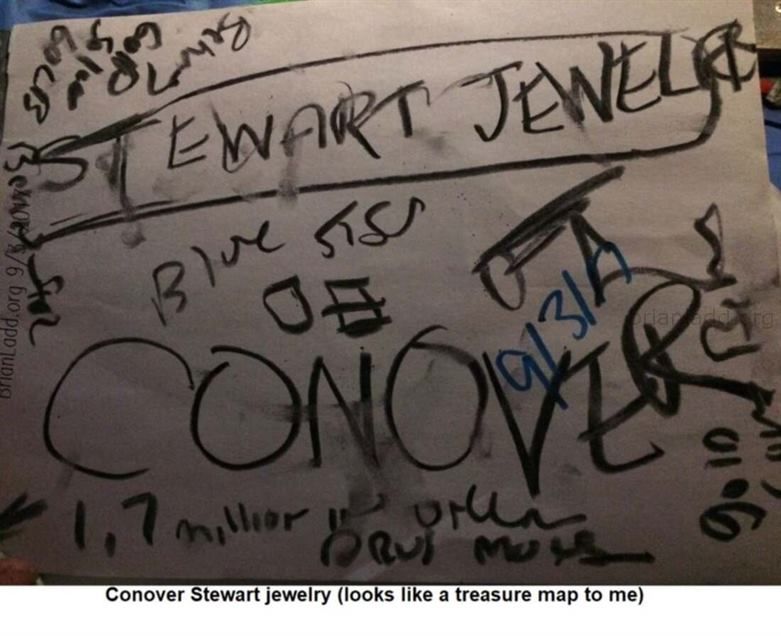 9252 3 September 2017 3 - Conover Stewart Jewelry (looks Like A Treasure Map To Me) - Dream Number 9252 3 September 2017...
Conover Stewart Jewelry (looks Like A Treasure Map To Me) - Dream Number 9252 3 September 2017 3
