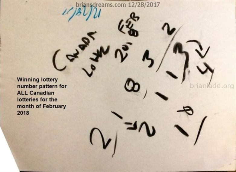 9780 28 December 2017 5 - Winning Lottery Number Pattern For All Canadian Lotteries For The Month Of February 2018 - Dre...
Winning Lottery Number Pattern For All Canadian Lotteries For The Month Of February 2018 - Dream Number 9780 28 December 2017 5  - Archive.Org @  http://Bit.Ly/2n64pmd
