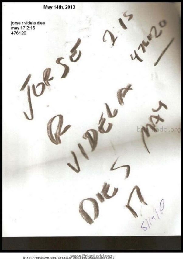 May 14 2013 3 - Jorse R Videla Dies May 17 2:15 476120  ...
Jorse R Videla Dies May 17 2:15 476120
