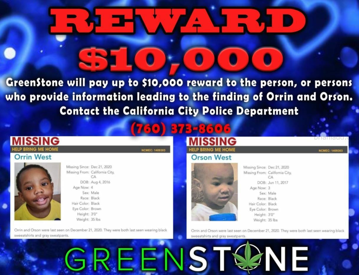 Orrin And Orson West Missing Poster - Dream Number  6332january 2021  Brian Ladd Psychic  Dream From  May 202from All Dr...
Dream Number  6332january 2021  Brian Ladd Psychic  Dream From  May 202from All Dreams January 6th - 17th 2021  Daily Updates At   https://briansprediction.com/Orrin-And-Orson-West  Very Important  Daily Updates Until They Are Located At   https://briansprediction.com/Orrin-And-Orson-West  From 6 Dreams  Orrin And Orson West Missing Boys Found At This Exact Location - Very Sad Dream That Does Not Have To Happen - Please Look At This Location Again - He Is Not Telling The Truth And Law Enforcement Have The Wrong Phone Numbers, Address And Po Box Number - Central Park Of California City Ca  Orrin And Orson West Located - Why Did They No Listen - The Same Area - Look Again - They Know The Phone Is Missing - Arrest Made - Not An Accident - Overdose - I Cannot Stress Enough - Look Again And For Some Reason, They May Still Be Alive - I Hope This Is True  Orrin And Orson West Found - News 4 Alert - They Just Missed Him - Victory Baptist Church In California City - Behind This - Numbers - Same Numbers As Another Dream - He Did Get Firewood And He Buried Them 110 Yards East Of The Church - Look Again  Orrin And Orson West Are Being Held By This Woman - They Are Alive - She Is Going To Kill Them On March 14th, 2021 - Behind The Apartment Complex By The Metal Pole - Look Again - Red Marking With Spray-Paint - Find Them Now - Plastic Bags - Numbers - I Hope They Are Still Alive But Past Dreams Seem To Say Otherwise.  I Will Post New Dreams Daily At   https://briansprediction.com/Orrin-And-Orson-West  Until Orrin And Orson Are Located And This Woman Is Arrested.  Look Again - It'S Still There - They Had This With Them - Numbers - Orrin And Orson West - C Park - Look At The Fence Where It Is Broken - It'S Buried There - Metal Detector - Arrests Made In 12 Days - The Location In The Phone Is Wrong - Le Have The Shirt Already  Case At   https://briansprediction.com/Orrin-And-Orson-West  Case Info  A California Community Is Searching For Answers In The Disappearance Of Two Brothers Who Vanished From Their Backyard.  On Dec. 21, 3-Year-Old Orson And 4-Year-Old Orrin West Were Playing With Chalk In Their Family'S California City Backyard. According To Their Adoptive Father, Trezol West, Their Adoptive Mother, Jacqueline West, Was Inside Wrapping Presents While He Was Out Back Gathering Firewood.  Â€Œi Came In The House,Â€ Trezol West Told Kget. Â€Œi Saw Them There, Went Into The House, Came Back Out, Didnâ€™T See Them There.Â€  When His Wife Confirmed That She Hadn'T Seen The Boys Either, Panic Set In.  "I Realized That I Left The Back Gate Open And I Panicked And Came Inside The House, Searched The House, Me And My Wife. Once That Didn'T Pan Out, I Got In The Van, I Looked Down The Street In Both Directions, It Was Getting Dark, Getting Cold,&Quot; He Said, 23abc Reports.  Trezol West Said He Immediately Began Searching The Neighborhood For The Pair And Called The Police For Help.  California City Police And Members Of The Community Searched The Area For The Boys Monday Night And All Day Tuesday. The Following Day, The Boys' Biological Mother Arrived From Bakersfield To Help Search.  Â€Œi Just Had To Be Here Because My Babies Are Supposedly Missing From This House,Â€ Ryan Dean Said, Kget Reports. Â€Œso I Just Need To Be Here Right Now.Â€  Want To Keep Up With The Latest Crime Coverage? Sign Up For People'S Free True Crime Newsletter For Breaking Crime News, Ongoing Trial Coverage And Details Of Intriguing Unsolved Cases.  According To Kget, Authorities Obtained A Search Warrant And Have Been Gathering Evidence From The Family'S Home -- Even Digging Up The Backyard. The Fbi Has Also Become Involved In The Investigation.  No Charges Have Been Filed.  Trezol And Jacqueline West Have Been Cooperative, According To Police, Kget Reports. Their Four Other Kids (two Biological And Two Adopted) Have Been Taken Into Protective Custody By The Authorities At This Time.  The Couple Adopted Orrin And Orson In April 2019, The Mojave Desert News Reports.  It'S Unclear Why Dean Lost Custody Of Her Sons But She Told 23abc She Is Working On Getting Her Life Back On Track. She Blames The Wests For The Boys' Disappearance, Saying, "They Did Something. I Feel Like My Kids Are Somewhere Around Here. I Can Feel It."  In Response To Her Accusations, Trezol West Told The Station, "That's Understandable. I Would Think The Same Thing. That'S Exactly The Point, And If We Can Find Our Babies...That'S All I Want, Is To Find Our Babies." Jacqueline West Added, "It's Difficult. Everyone Is Making Their Own Conclusions. They Don'T Know Anything.Â€  Cal City Police Chief Talks About The Private Investigator Involved In The Case Of Missing Boys Orrin And Orson West.  The Search Continues For Two Toddlers Orrin And Orson West From California City Who Went Missing From Their Foster Home. Orson The Boys Were Reported Missing On Monday, Dec 21st By Their Adoptive Parents, Trezell West & Jaqueline West. Neighbors Report Never Seeing The Kids Before.  California City Police Chief John Walker Has Said He Suspects Foul Play, However, There Have Been No Breaks In The Case. An $80,000 Reward Has Been Offered For Anyone With Information On The Missing Boy'S Whereabouts.  0 Psychic Brian Ladd Uses His Visions, Dreams To Accurately Predict Future Events. His On-Line Dream Diary Contains Over 8,000 Documented Dreams, Lucid Dreams And Remote Viewing Cases. To Date, Over 3,000 Predictions Have Come True, With More And More Every Day. Brian Has Personally Worked Hundred Missing Person Cases Since 2006 With A Success Rate Of Around 45%. Brian Served 12 Active Years In The Us Army And Then Joined The Army Reserves.  Dream Number  6332 Brian Was Diagnosed With Schizoaffective Disorder In 2011, And Some Say This 'illness' Maybe The Reason Why So Many Of His Dreams Have Come True.
