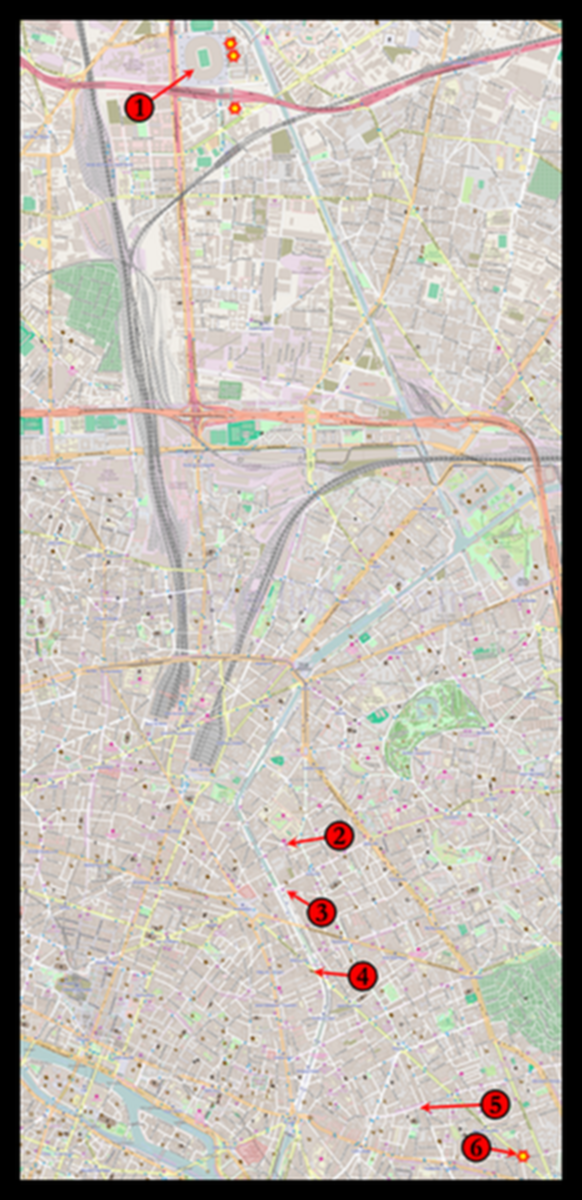 Paris 2015 Attacks Map - Paris Terror Attacks 2015 ....
Paris Terror Attacks 2015 .
