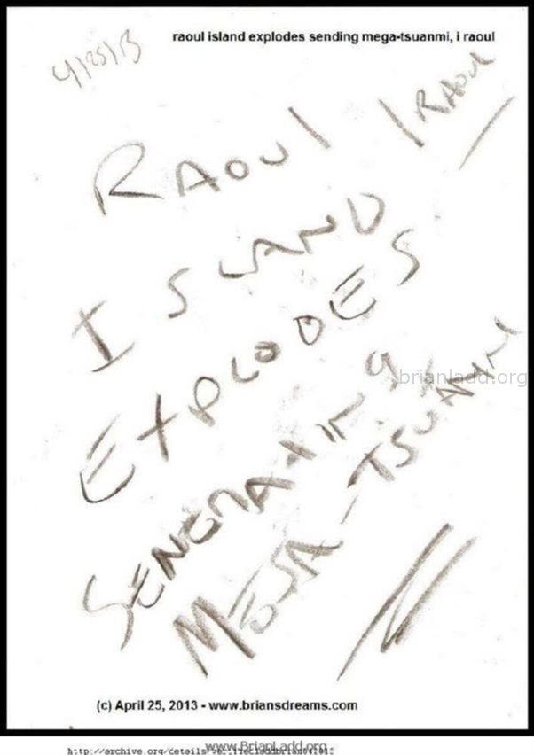 April 25 2013 2 - Raoul Island Explodes Sending Mega-tsuanmi, I Raoul  ...
Raoul Island Explodes Sending Mega-tsuanmi, I Raoul
