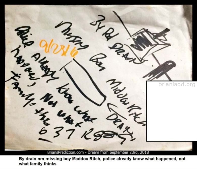 Missing Boy Maddox Ritch 11091 23 September 2018 3 - Missing Boy Maddox Ritch, Location By Psychic Dreamer Brian Ladd 3 ...
Missing Boy Maddox Ritch, Location By Psychic Dreamer Brian Ladd 3 Dream Drawings Drain Nm, Missing Boy Maddox Ritch, Police Already Know What Happened, Not What Family Thinks  Rankin Lake Park Improvements, Three Miles From The Church.
