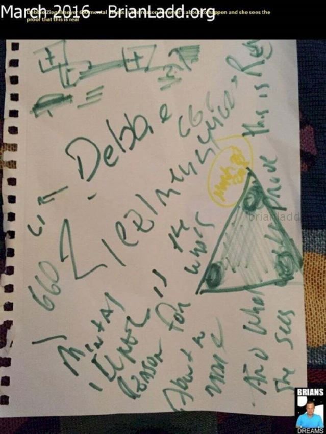 7078 29 March 2016 2 Ladd - Debbie Ziegelmeyer 660 Mental Illness Is the Reason for What's About to Happen and She ...
Debbie Ziegelmeyer 660 Mental Illness Is the Reason for What's About to Happen and She Sees the Proof That This Is Real - 7078 29 March 2016 2
