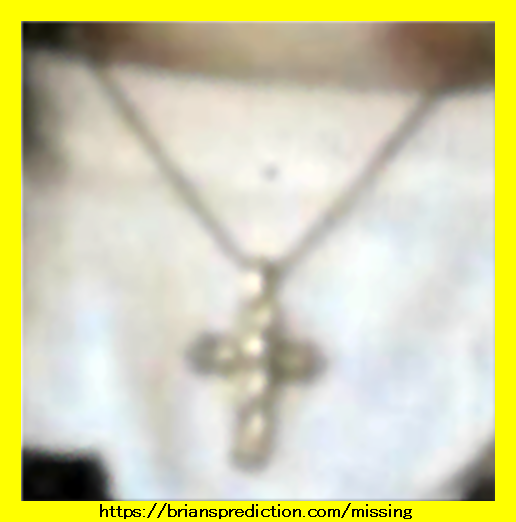 Found21 Boelter Marina Necklace Missing Person Case by Psychic Brian Ladd
Found21 Boelter Marina Necklace Missing Person Case by Psychic Brian Ladd
