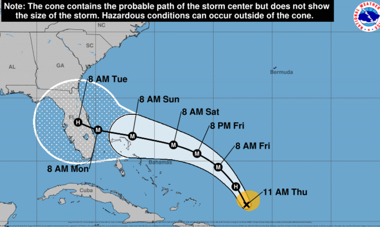 Hurricane Dorian Aug 2019 prediction by Psychic Brian Ladd CEKEC5GLINHHHKDAHTZR6JHG7A
Hurricane Dorian Aug 2019 prediction by Psychic Brian Ladd CEKEC5GLINHHHKDAHTZR6JHG7A
