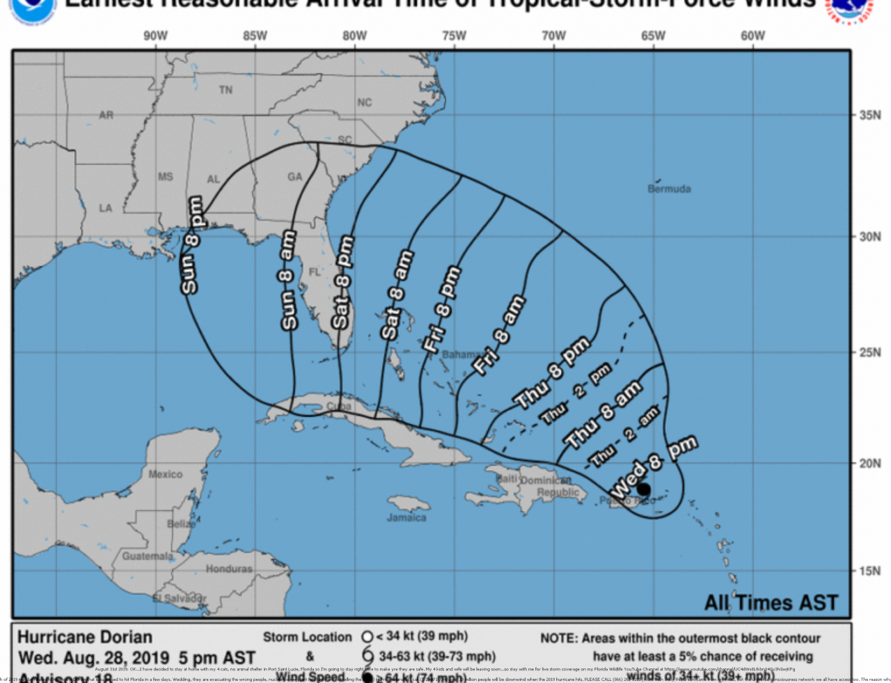 Hurricane Dorian Aug 2019 prediction by Psychic Brian Ladd Tropical-storm-force-winds-767x588
Hurricane Dorian Aug 2019 prediction by Psychic Brian Ladd Tropical-storm-force-winds-767x588
