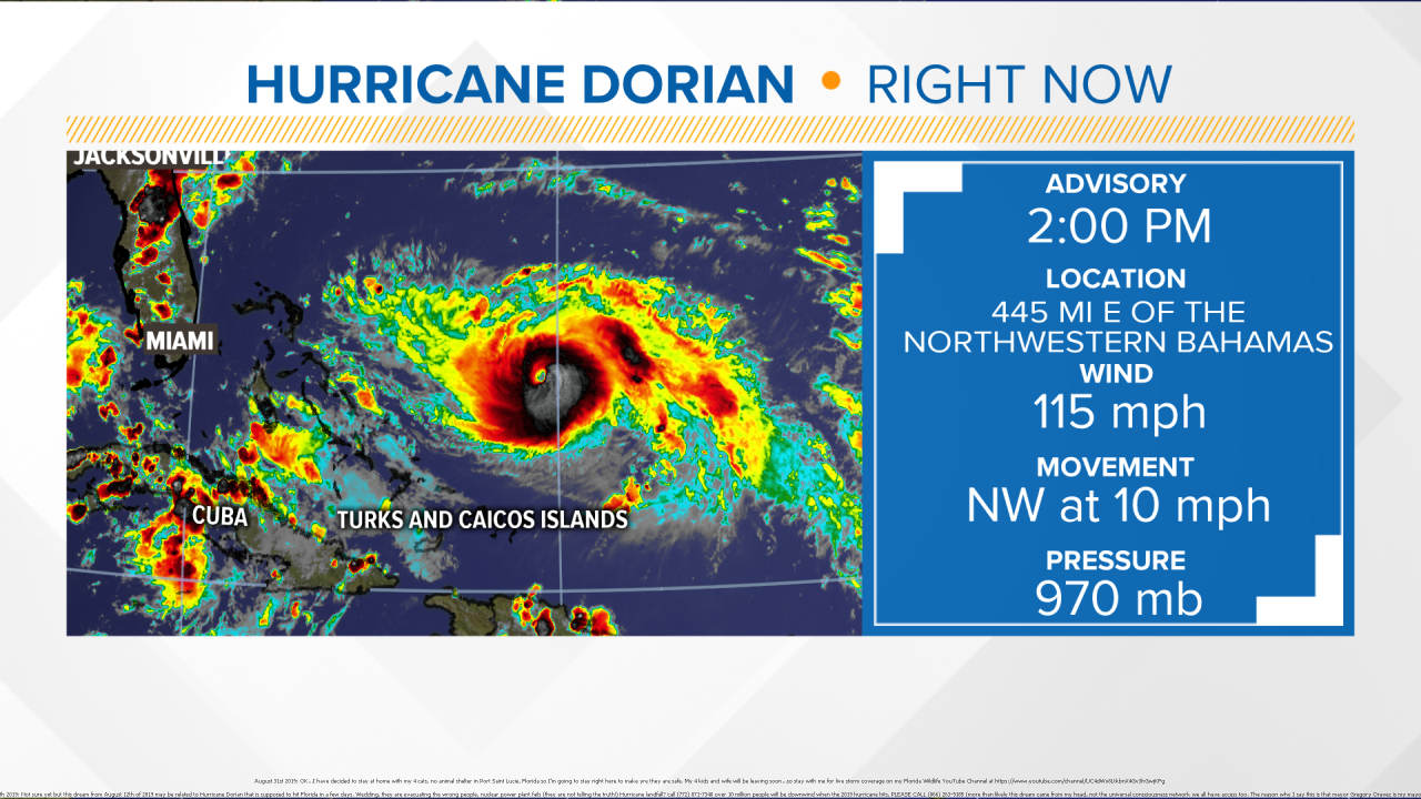 Hurricane Dorian Aug 2019 prediction by Psychic Brian Ladd Tropical FullScreen
Hurricane Dorian Aug 2019 prediction by Psychic Brian Ladd Tropical FullScreen
