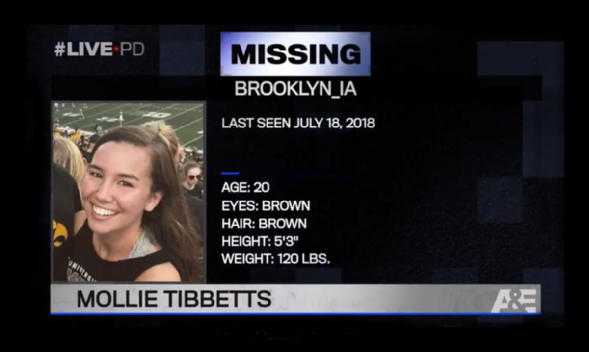 Mollie Tibbetts missing 5ujuJlE found psychic
Mollie Tibbetts missing 5ujuJlE found psychic
