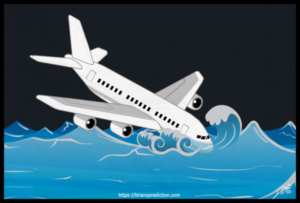 Plane-Drowned Lion Air Flight 610 crash on October 29th 2018 is an act of terrorism not an accident by psychic Brian Ladd
Plane-Drowned Lion Air Flight 610 crash on October 29th 2018 is an act of terrorism not an accident by psychic Brian Ladd
