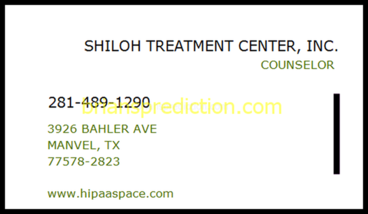 Shiloh Residential Treatment Center in Manvel Texas npi 1992877948 drugging kids deaths psychic ladd
Shiloh Residential Treatment Center in Manvel Texas npi 1992877948 drugging kids deaths psychic ladd
