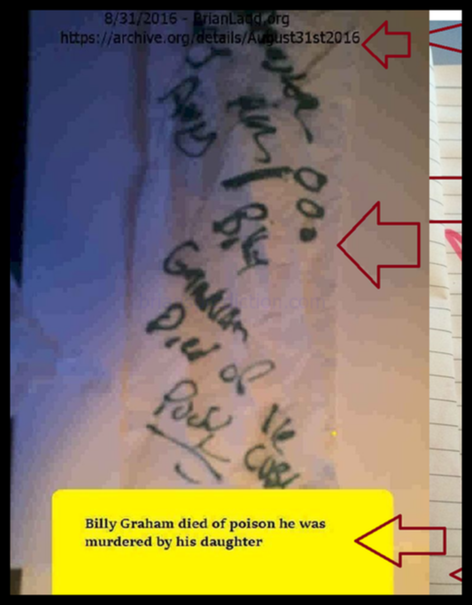 daughter kills psychic prediction Billy Graham on February 21st 2018 these dreams show what really happened and what he left behind psychic~0
daughter kills psychic prediction Billy Graham on February 21st 2018 these dreams show what really happened and what he left behind psychic~0

