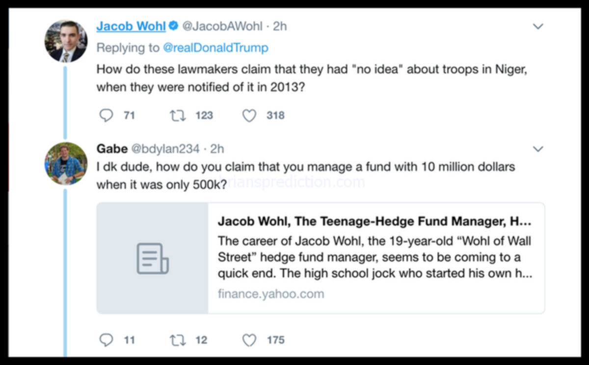 ulkw12173ttz Twitter Jacob Wohl alert over 2000 documents dark web doc are here login to view - keywords - will take Robert Mueller Jacob Wohl Archives joemygod maga police
ulkw12173ttz Twitter Jacob Wohl alert over 2000 documents dark web doc are here login to view - keywords - will take Robert Mueller Jacob Wohl Archives joemygod maga police
