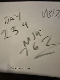 13 jan 2022 1 Day and Night Lottery...