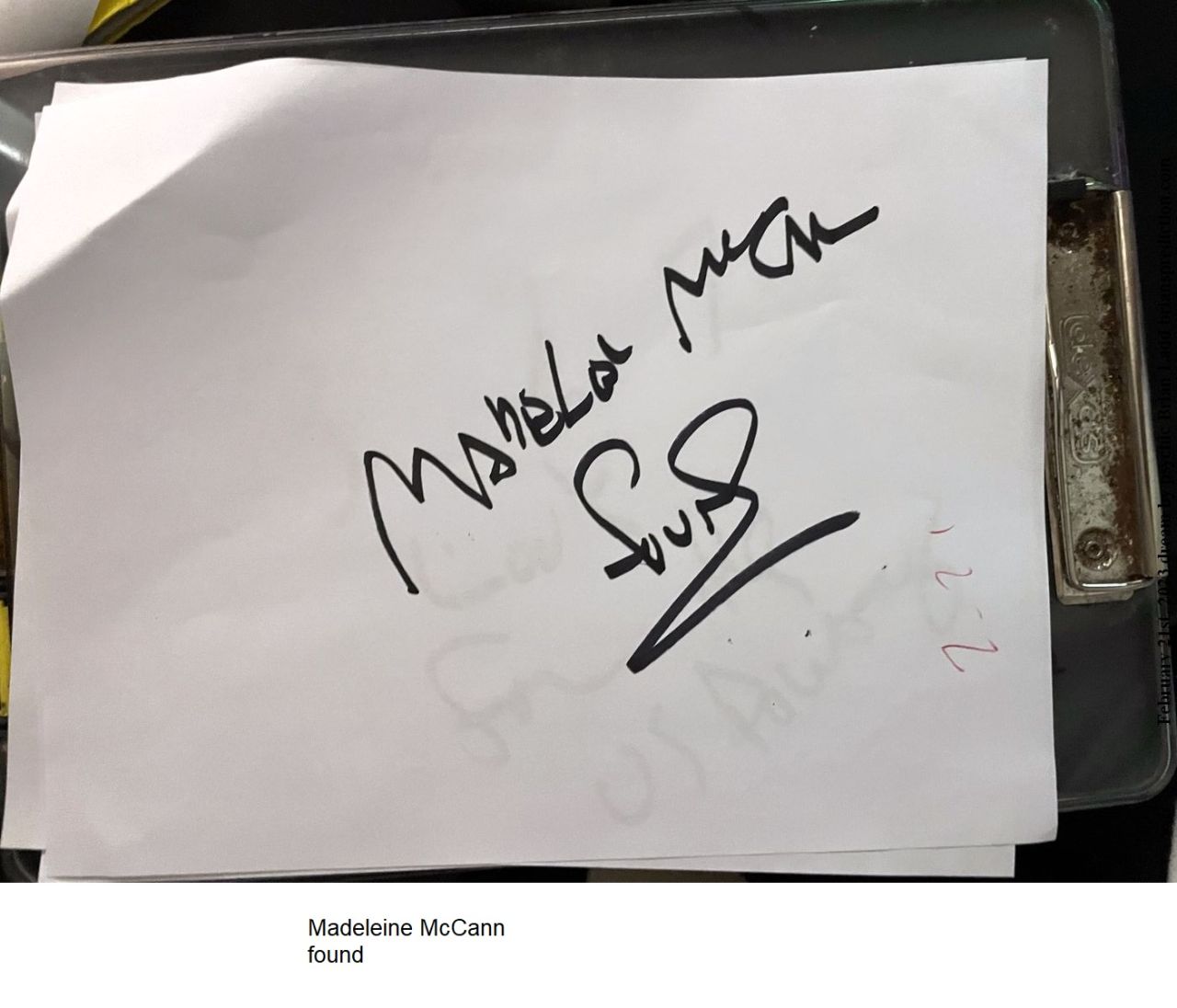 21 feb 2023 2 Madeleine McCann found...
Madeleine McCann found. 
