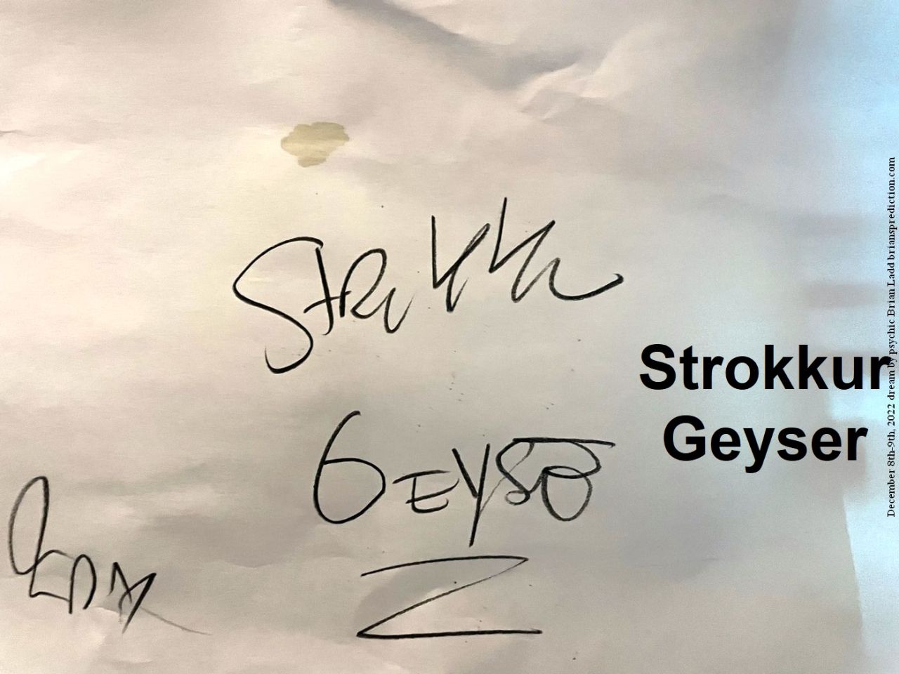 9 December 2022 1 Strokkur Geyser...
Strokkur Geyser.
